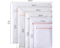 Wasnetjes (5 stuks), wasmachinezakken, duurzame waszakken