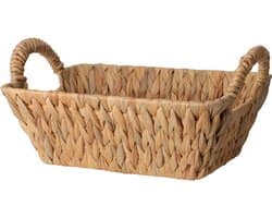 Rechthoekige mand met handvatten, 34 x 15 cm