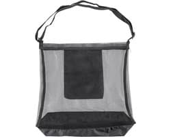 Oogstzak - Foerageermand - Fruit verzamelen - Ventilerend meshontwerp - 17 inch - Zwart