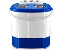 Kavo® Mini Wasmachine - Camping Wasmachine - Miniwasmachine met Centrifuge