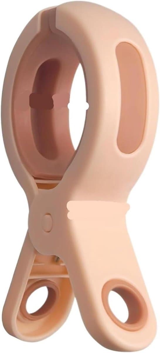 Wasknijpers Kunststof - Kledingklemmen Clips - Wasgoed Drogen - Goede Grip - 50 Stuks - Roze — afbeelding 1