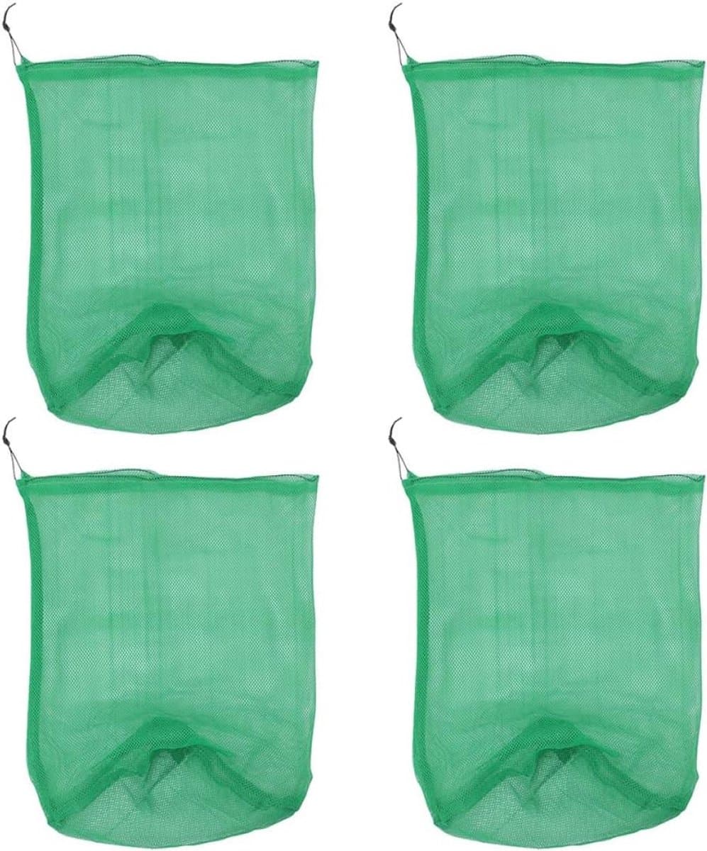 Visnet Zakken - Vangnet Vis - Vis Vangen - Sneldrogend Materiaal - 70x55CM - Groen — afbeelding 1