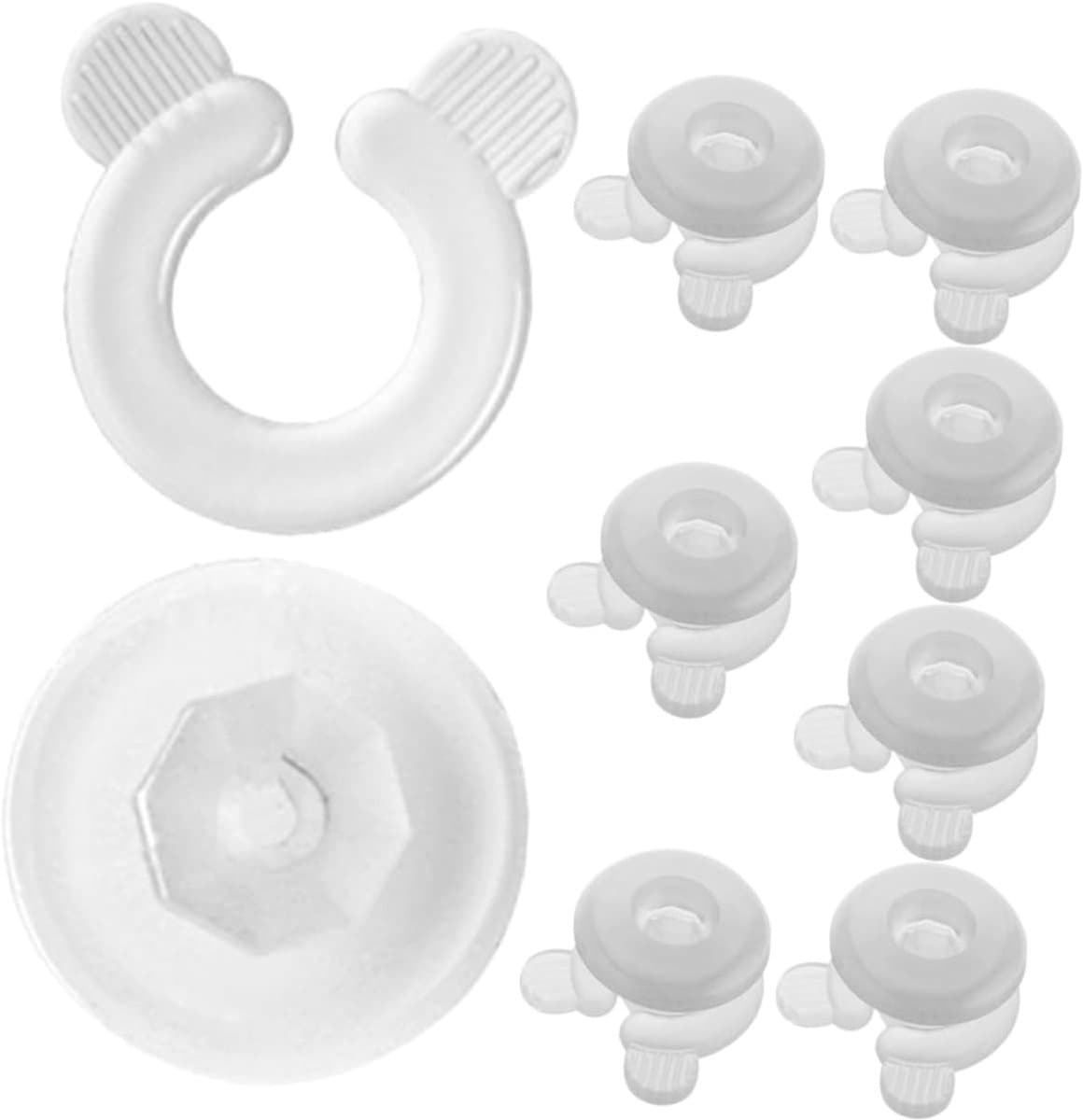 Lakenklemmen Quiltbevestigingsclips Thuisgebruik - Clips Quilthoekgespen Set Van 8 Paar — afbeelding 1
