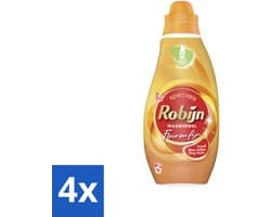 4 x Robijn Specials - Fleur & Fijn - Vloeibaar Wasmiddel - 18 Wasbeurten - Wasmiddel - Vloeibaar Wasmiddel - Wasmiddel Voor Gekleurde Was - Wasmiddel Voor Fijne Stoffen - Biologisch Afbreekbaar Wasmiddel