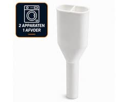 DEGG® Duo Afvoerpijp – Wasmachine en Droger op 1 Afvoer – Wit – Splitter