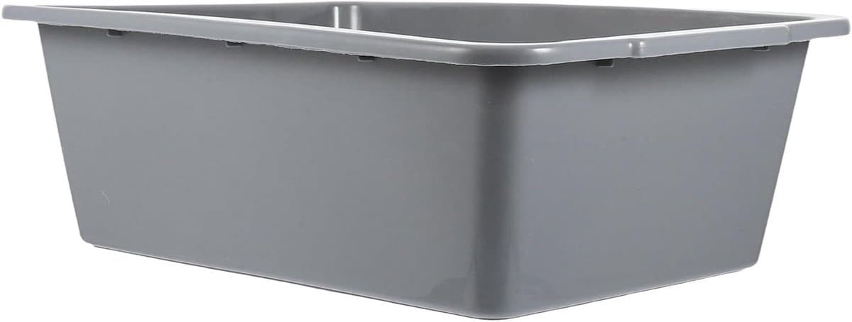 Grote lekbak - Olie opvangbak - Motorolie verversen - Met gereedschapshouder - 34 x 23.5 x 11 cm - Donkergrijs — afbeelding 1