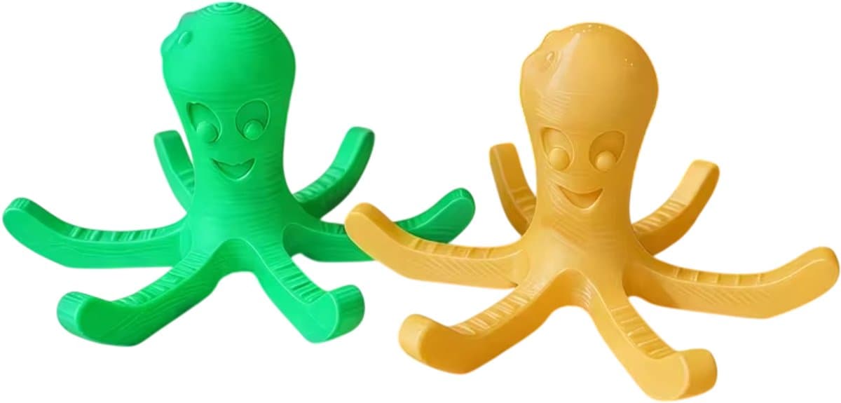 2x Drinkfles Droogrek – Universele Flessen Droogrek met Luchtcirculatie, Ruimtebesparend Flessenrek voor Keuken, Babyflessen en Waterflessen - Groen en Geel — afbeelding 1