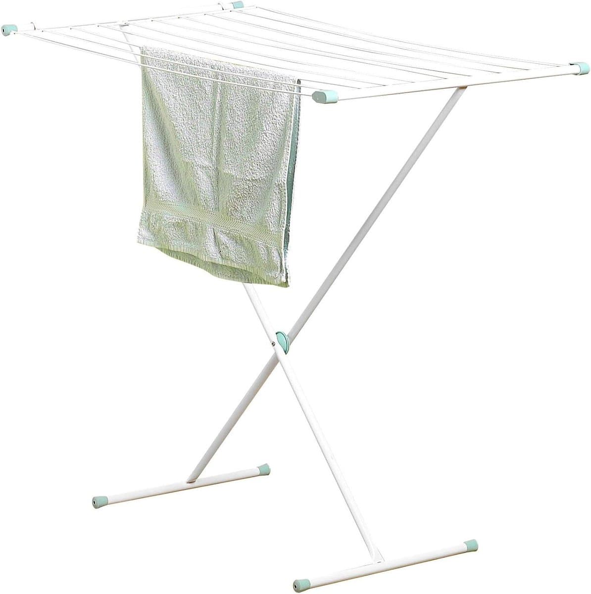 Droogmolen - Wasrek - Kleding Drogen - Aluminium Frame - 10 meter - Wit — afbeelding 1