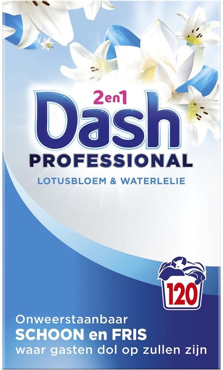 Dash Professional 2 in 1 Formula Fleurs de Lotus & Lily waspoeder 6,6 kg 120 wasbeurten (8006530273657) — afbeelding 1