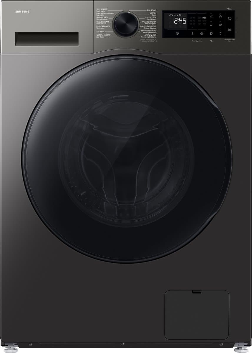 Samsung 5000-serie WD9UHG5U34BX - Was-droogcombinatie - Ecobubble - Superspeed - Inox - 5 jaar garantie in Nederland — afbeelding 1