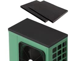 Airco Druppelbak - Lekbak Airco - Water Opvangen - Magnetische Bevestiging - 50-120 cm - Zwart