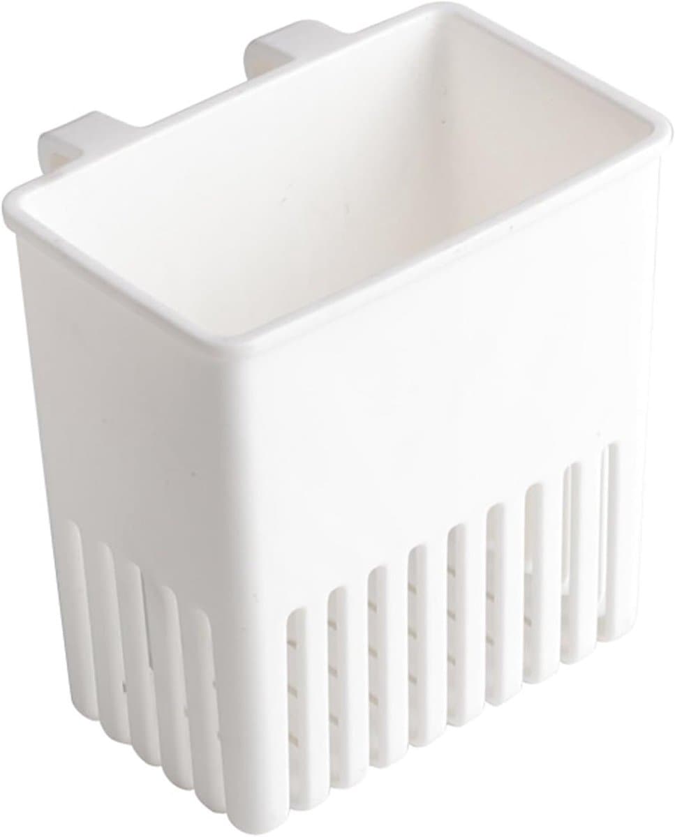 Droogrek voor Bestek, Snelle Afvoer en Hangend Design voor Bestek, Lepels, Vorken en Stokjes - 3.6 x 2.8 x 3.7 Inch — afbeelding 1
