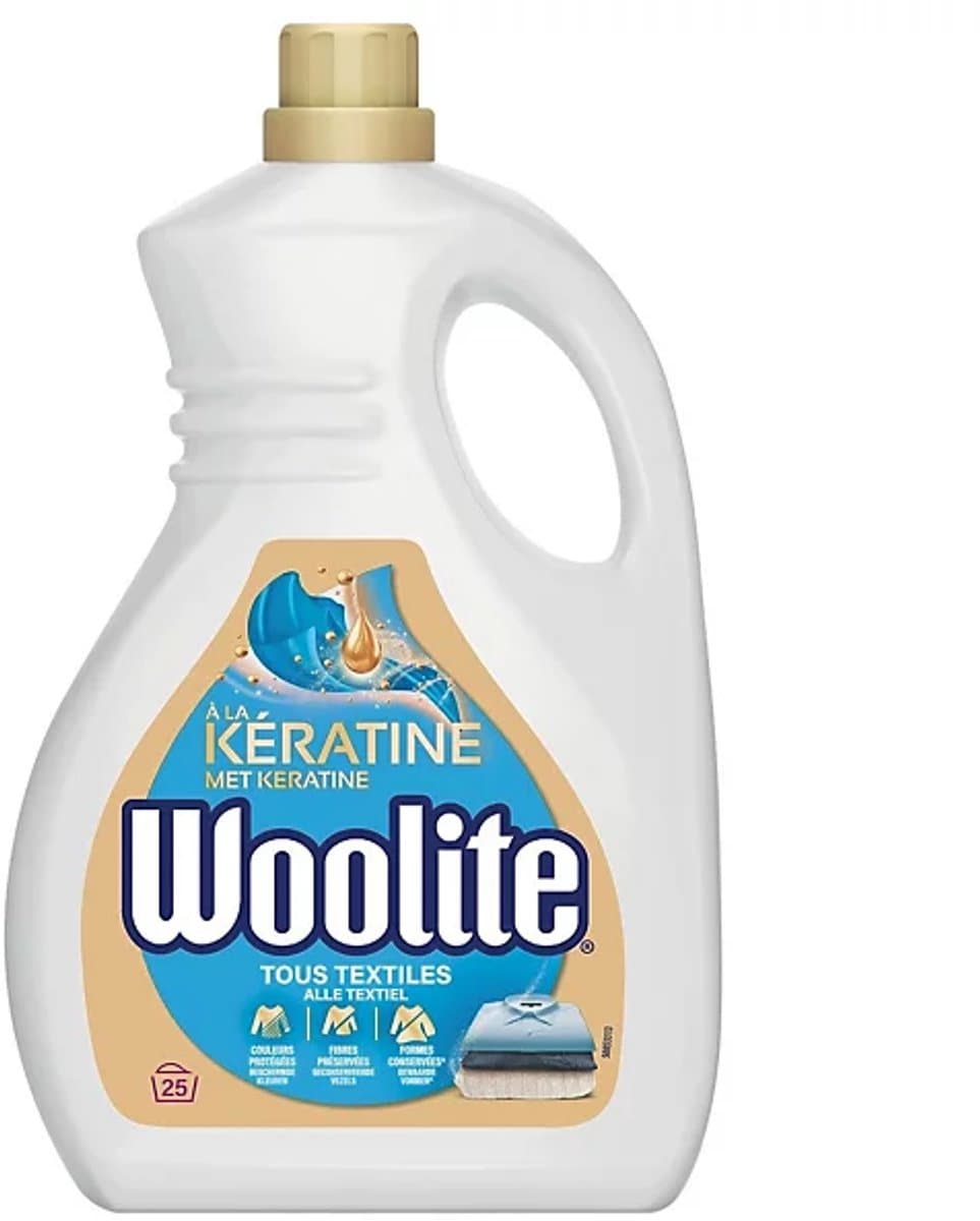 Woolite - Wasmiddel - Vloeibaar - Alle textiel - 33wb/2L — afbeelding 1