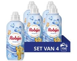 Robijn - Wasverzachter - Morgenfris - 4 flessen -156 wasbeurten - Voordeelverpakking — afbeelding 1