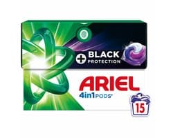 Ariel 4in1 Wasmiddel Pods Revitablack - 15 stuks