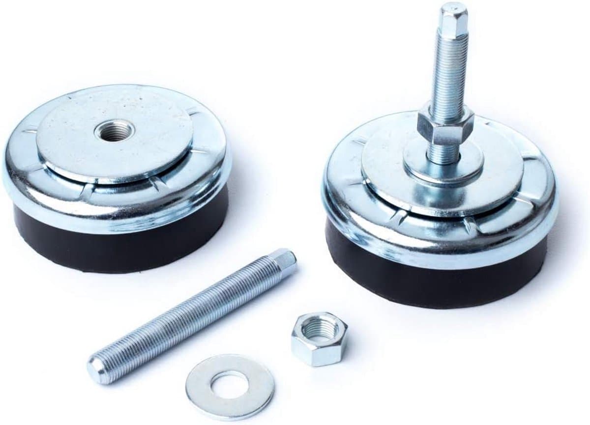 Verstelbare Machinevoet M12 Schroefdraad voor Trillingsdemping tot 500kg — afbeelding 1