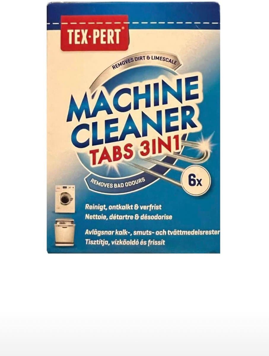 Ontkalker 6x20gram voor vaatwasser of wasmachine - pods - antikalk - Wasmiddelen & Wasverzachters - wasmachine ontkalker - ontkalker vaatwasser - koffiemachineontkalker - ontkalker espressomachine - ontkalkingstabletten - vaatwasser tabletten — afbeelding 1