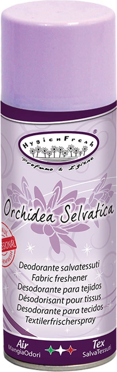 HygienFresh Orchidea Selvatica textielspray 400 ml — afbeelding 1