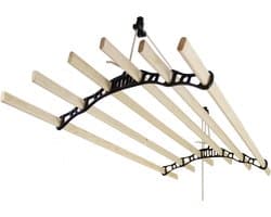 Clothing Airer Ceiling Pulley - Black - 2m