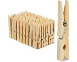 400 x wasknijpers hout - houten knijpers - knutselen - ophangen van wasgoed