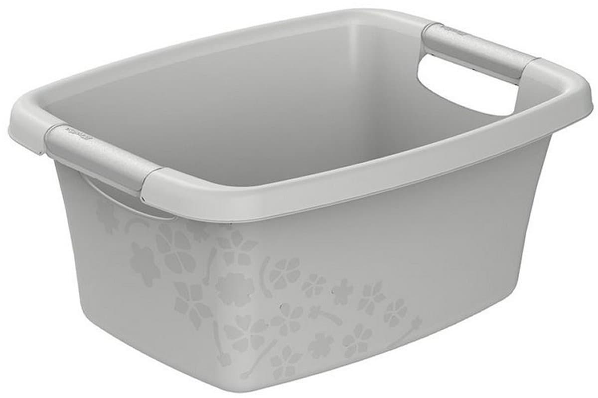 Rotho Flowers Wasmand 12L Cool Grey — afbeelding 1