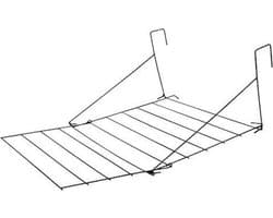 Droogrek - 6M - Zwart - Hangrek - 59 x 75 x 30 cm