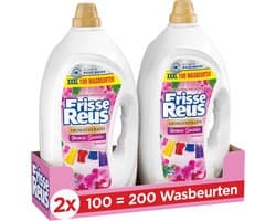 Frisse Reus Gel Orchidee - Vloeibaar Wasmiddel - Gekleurde Was - 200 Wasbeurten