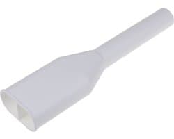 Wpro - y-stuk afvoer voor Wasmachine, Vaatwasser en Condensdroger - PVC - wit
