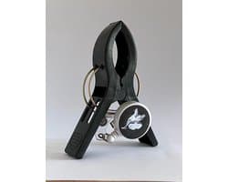 Anti-slipclip - Anti Slip Clip - Zwart - Fiets - Fietsclip - Opwaaiende Rokjes - Jurkjes - Fietsclip - Rokjesclip - Poncho's - Slipclip