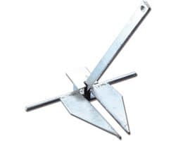 Danforth Anker van Verzinkt Staal 685 mm - 510 mm - 8 kg — afbeelding 1