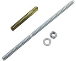 Gegalvaniseerde Ankerstaaf M12 x 300mm voor Metalen En Bliksemankers