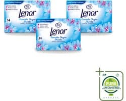 3 x Lenor - Droogtrommeldoekjes - Spring Awakening - 34 Doekjes - Grootverpakking - Vaatwasstrips - Droogtrommeldoekjes - Voorjaar Geur - Droogtrommel Geur - Kleding Fris - Statische Elektriciteit