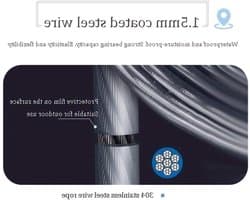 Waslijn - Droogrek - Kleding Drogen - Ruimtebesparend Ontwerp - 12 meter - Zilver