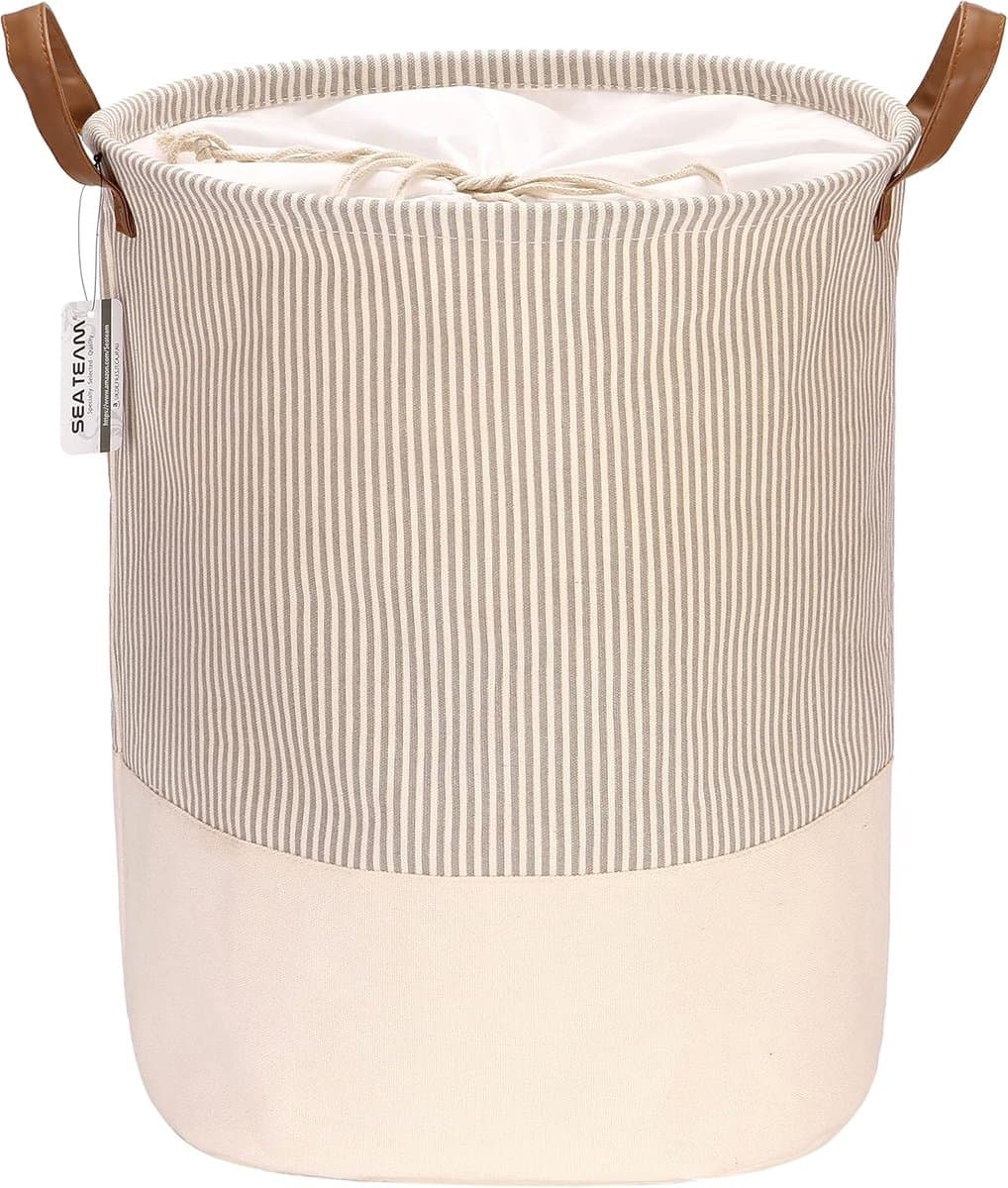 heupwasmand - Wasmand - Canvas - Opvouwbaar design - Waterdichte binnenkant - Voor Stijlvolle Opslag — afbeelding 1