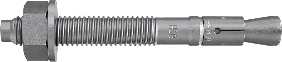 Boutanker Set - Stalen Ankers - Beton Bevestigen - Lange Draad Flexibel - 12x120mm - Verzinkt — afbeelding 1