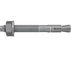 Boutanker Set - Stalen Ankers - Beton Bevestigen - Lange Draad Flexibel - 12x120mm - Verzinkt