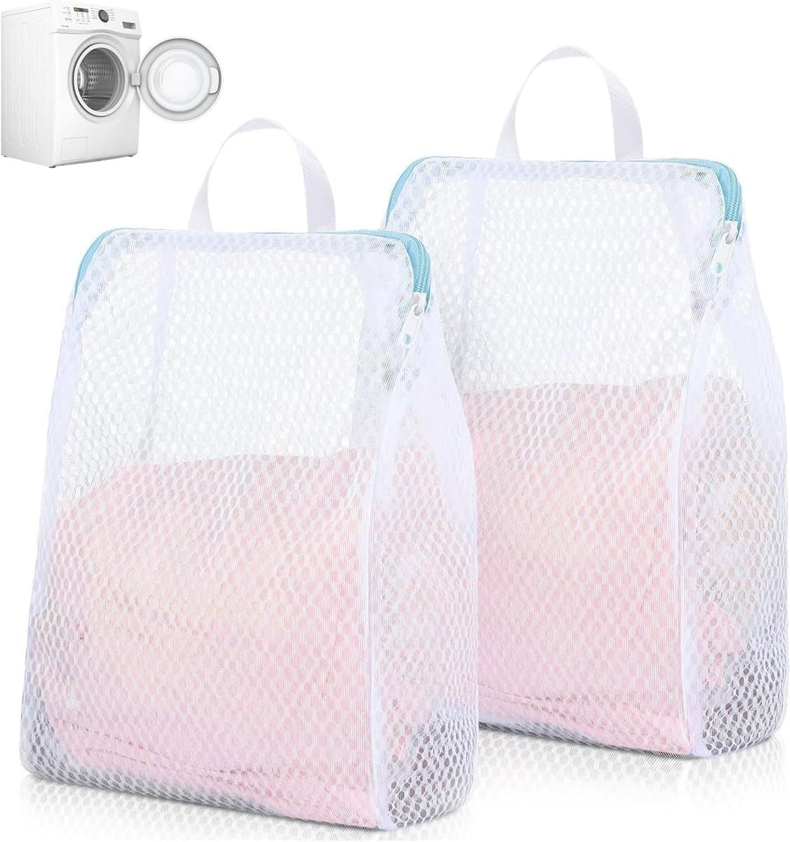 Grote Wasnetten voor Delicate Kleding - Herbruikbare Netten met Premium Rits voor Bh's, Zijde Blouses en Fijne Stoffen (50x60cm) — afbeelding 1