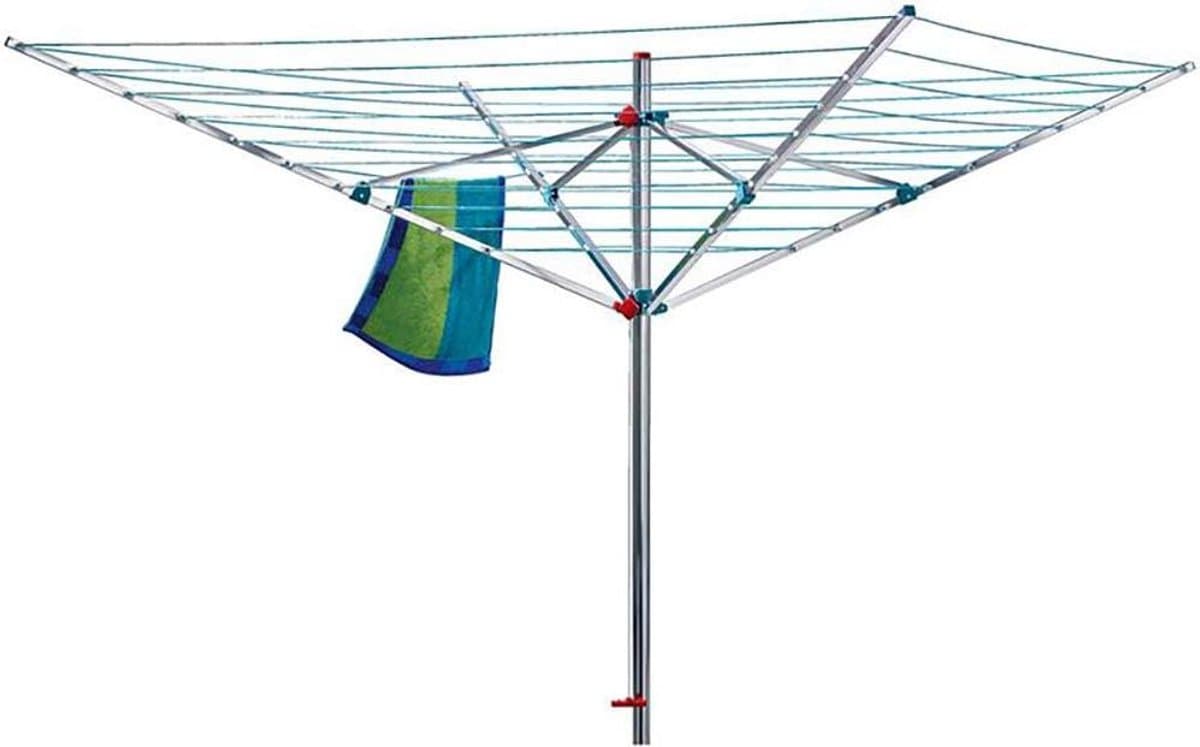Droogmolen - Kledingdroger - Kleding Drogen - Traploos Verstelbaar - 50 Meter Drooglengte - Aluminium — afbeelding 1