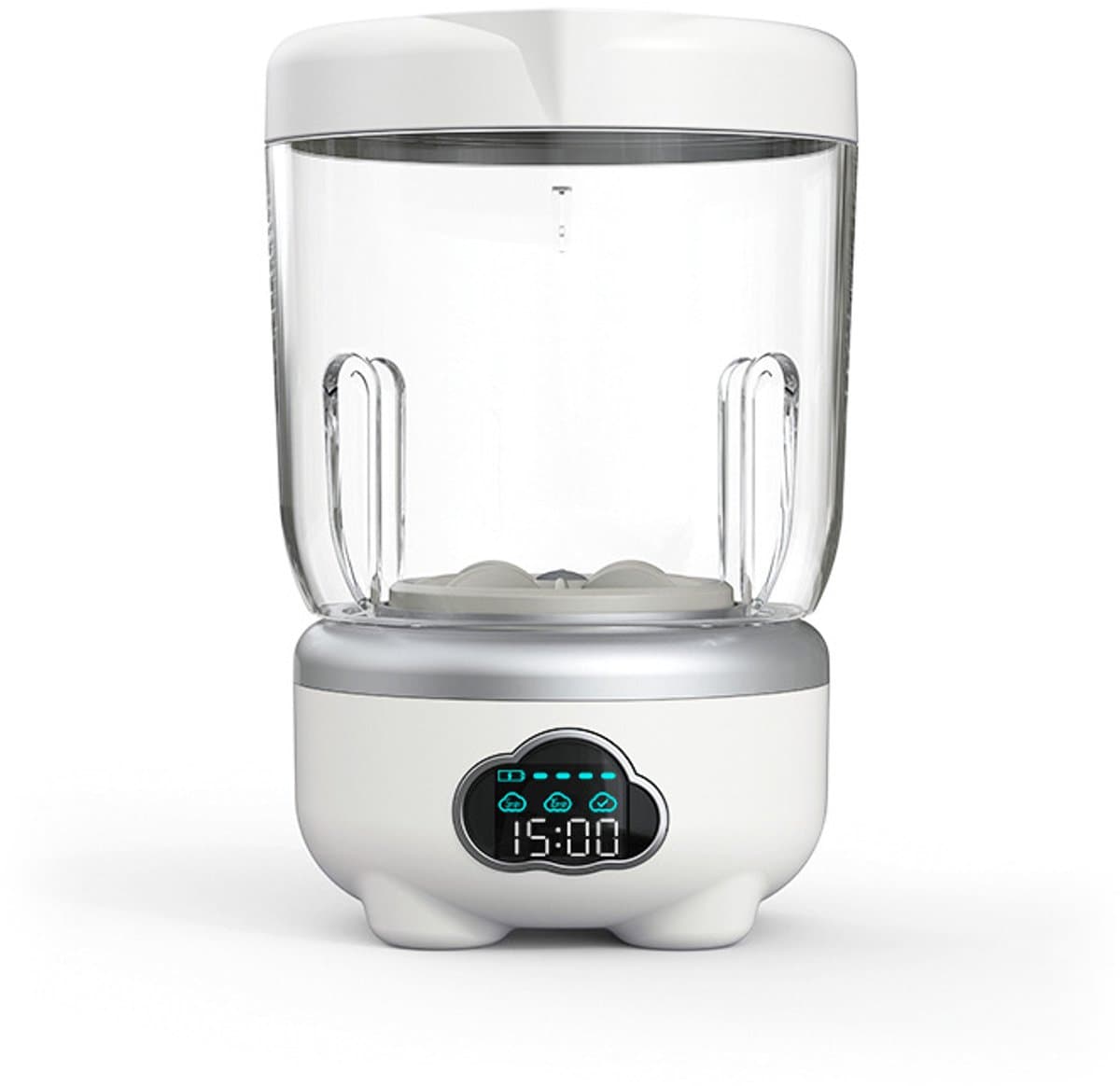 Mini ondergoed wasmachine, draagbare wasmachine, upgrade 1.6L opvouwbare mini wasmachine met 3 modi, oplaadbare wasmachine voor sokken, bikini's, baby kleding, reizen, RV, appartement — afbeelding 1