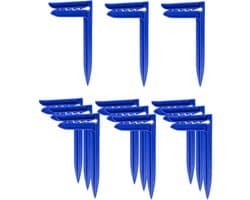 Benson Strandlaken klem - 12x - kunststof - 15 cm - Handdoekknijpers / handdoek klem — afbeelding 1