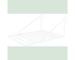 RONN® Wanddroogrek Inklapbaar - Wanddroogrek - Wit - 53cm x 71cm x 27cm — afbeelding 1