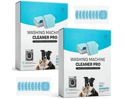 Wasmachinereiniger Tabs - Extra Sterk Tegen Geur en Kalk - 48 Stuks