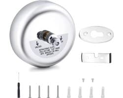 Pull-out Clothesline 304 Stainless Steel, Retractable Clothesline, 2.8m Nylon Thread, Suitable for Room, Balcony, Retractable Clothesline