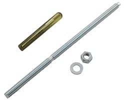 Gegalvaniseerde Ankerstaaf M12 x 300mm voor Metalen En Bliksemankers