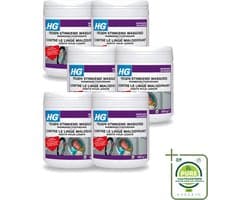 6 x HG - Wasruimte - Tegen Stinkend Wasgoed - Wasmiddeltoevoeging - 500 g - Grootverpakking - Vaatwasstrips - Wasmiddel Tegen Stank - Stinkend Wasgoed - Wasmiddel Toevoeging - Stankmoleculen Verwijderen - Fris Wasgoed