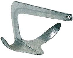 Scheep Anker - Vaartuig Anker - Boot Stabiliseren - Drie Bladen - 3 Kilogram - Zilverkleurig