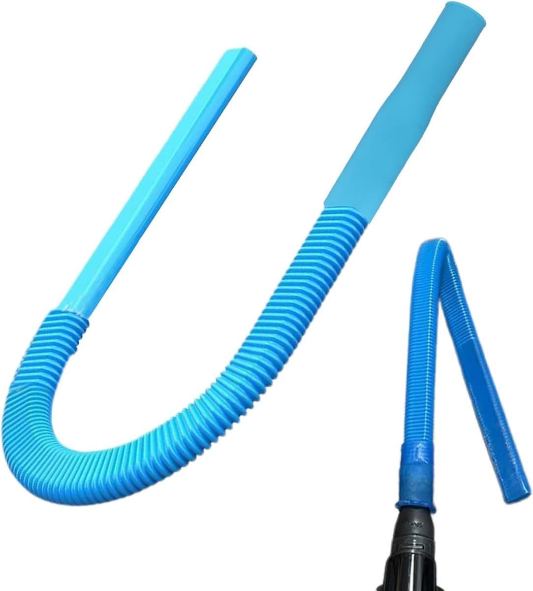 Reinigingsslang Droger - Pluisverwijderaar Pijp - Ontluchting Schoonmaken - Flexibel PE Materiaal - 80 cm Lengte - Grijs — afbeelding 1