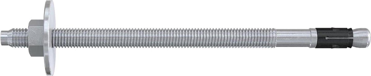 Boutenanker met schijf - Ankerbout zware lasten - Bevestigen zware constructies - ETA-goedkeuring FAZ II - M8 10 stuks - Zilver — afbeelding 1