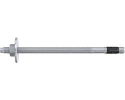 Boutenanker met schijf - Ankerbout zware lasten - Bevestigen zware constructies - ETA-goedkeuring FAZ II - M8 10 stuks - Zilver