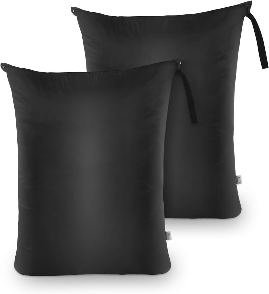 Waterdichte waszak voor vuile kleding - Herbruikbare organizer met rits, 2-pack, 24 x 31 inch, ideaal voor reizen en sportactiviteiten — afbeelding 1